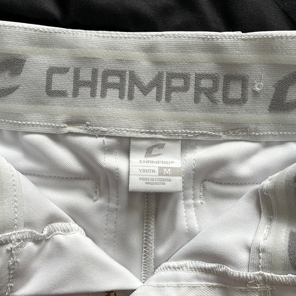 CHAMPRO. youth Medium white nickers